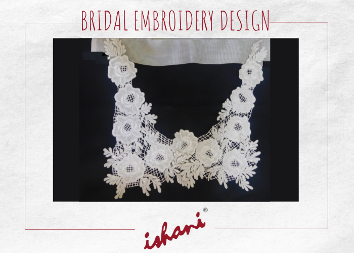 Bridal Embroidery By Ishani - Design 11