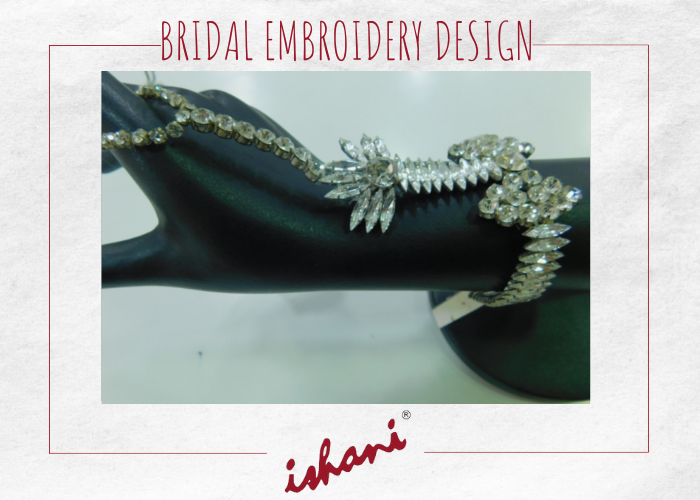Bridal Embroidery By Ishani - Design 3