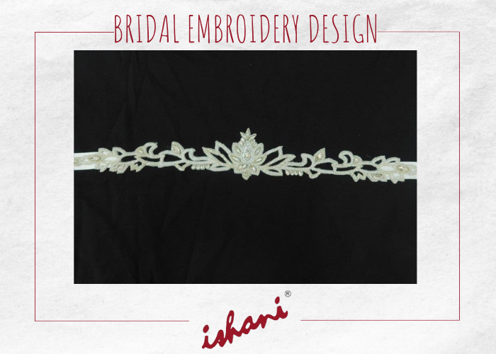 Bridal Embroidery By Ishani - Design 6