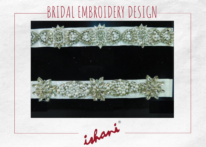 Bridal Embroidery By Ishani - Design 7