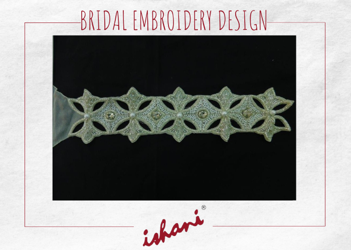 Bridal Embroidery By Ishani - Design 8